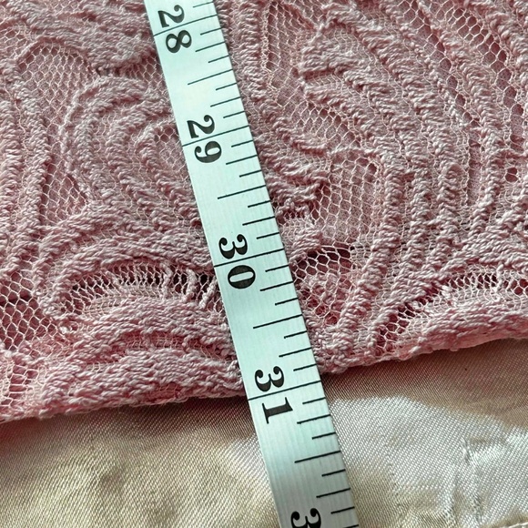 TOP, CROCHET, BLUSH PINK, SZ 5X, CAP SLEEVES, RELAXED FIT, PENNINGTONS, IN ORIGI - Picture 10 of 12